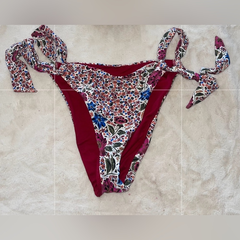 O'NEILL BOQUETTE DOUBLE SIDE TIE BOTTOMS  MEDIUM VANILLA